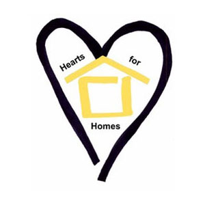 Hearts for Homes' logo